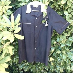 Black Cruisin USA bowling shirt. 2XL. Smokin' Joes